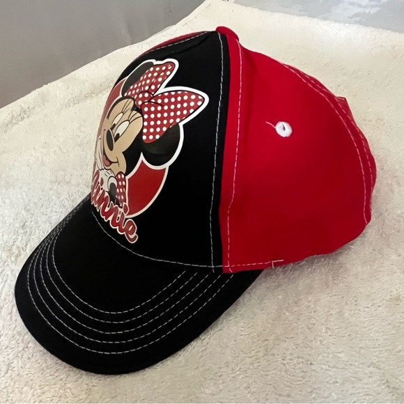 Minnie Mouse Red and Black Kids Cap - Picture 6 of 15